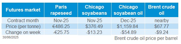 Market report weekly prices